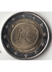 2009 - 2 Euro SPAGNA Unione Economica e Monetaria Fdc